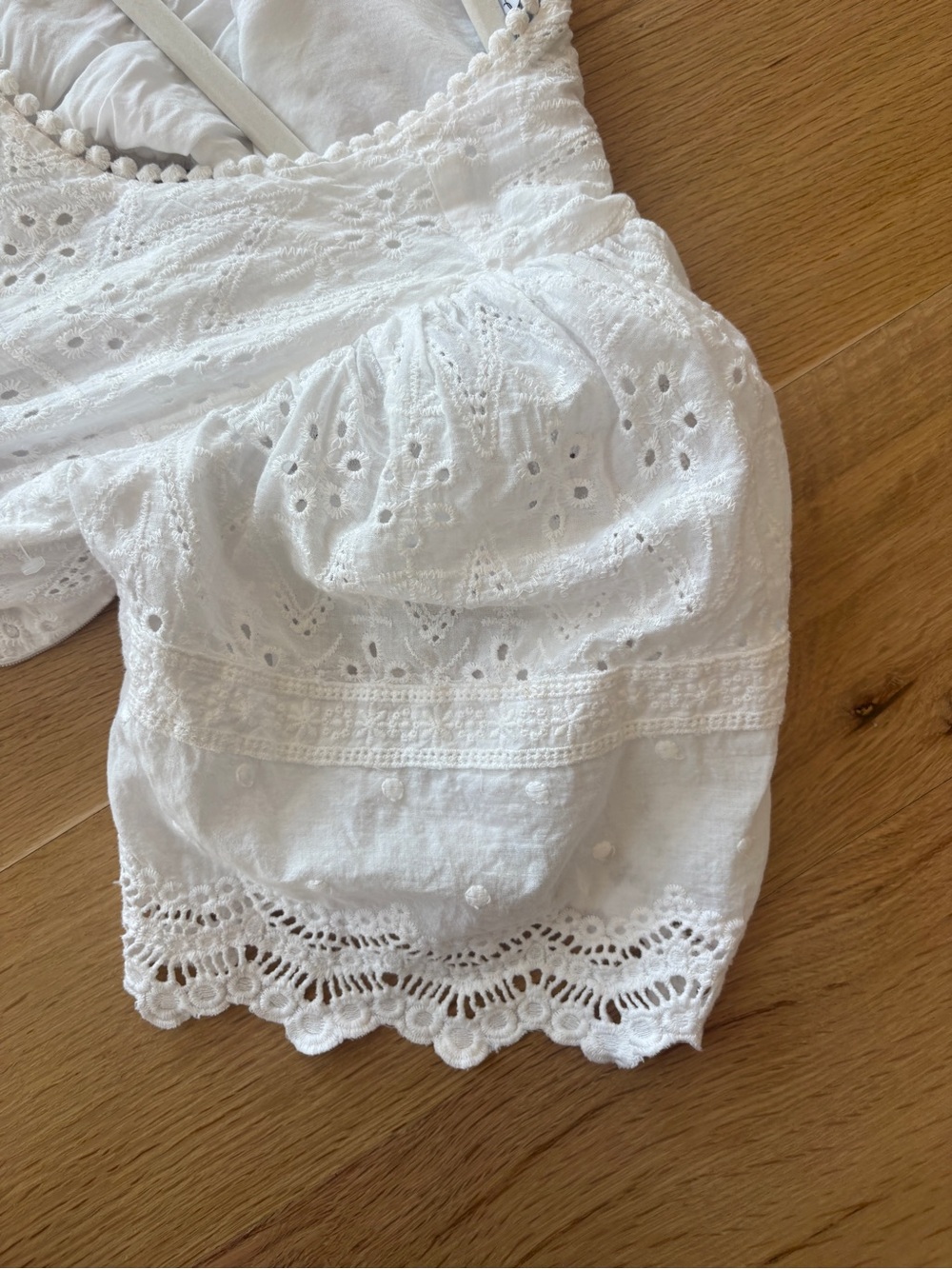 Petal & Pup White Eyelet Maxi Dress with Cutout Detail - Picture 3 of 8